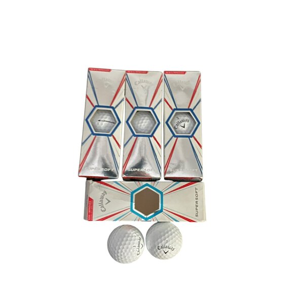 Callaway Supersoft White Golf Balls Lot of 11 New‎ BOX - Picture 2 of 8